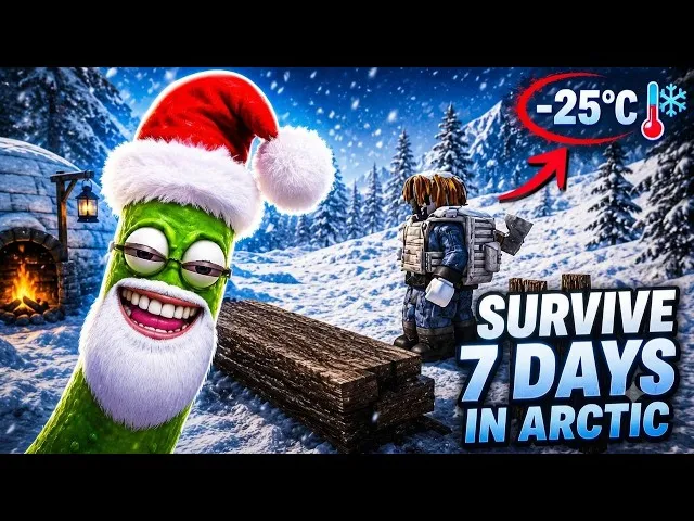Survive 7 Days In Arctic Duo-Überleben — Die beste Koop-Strategie für zwei Spieler